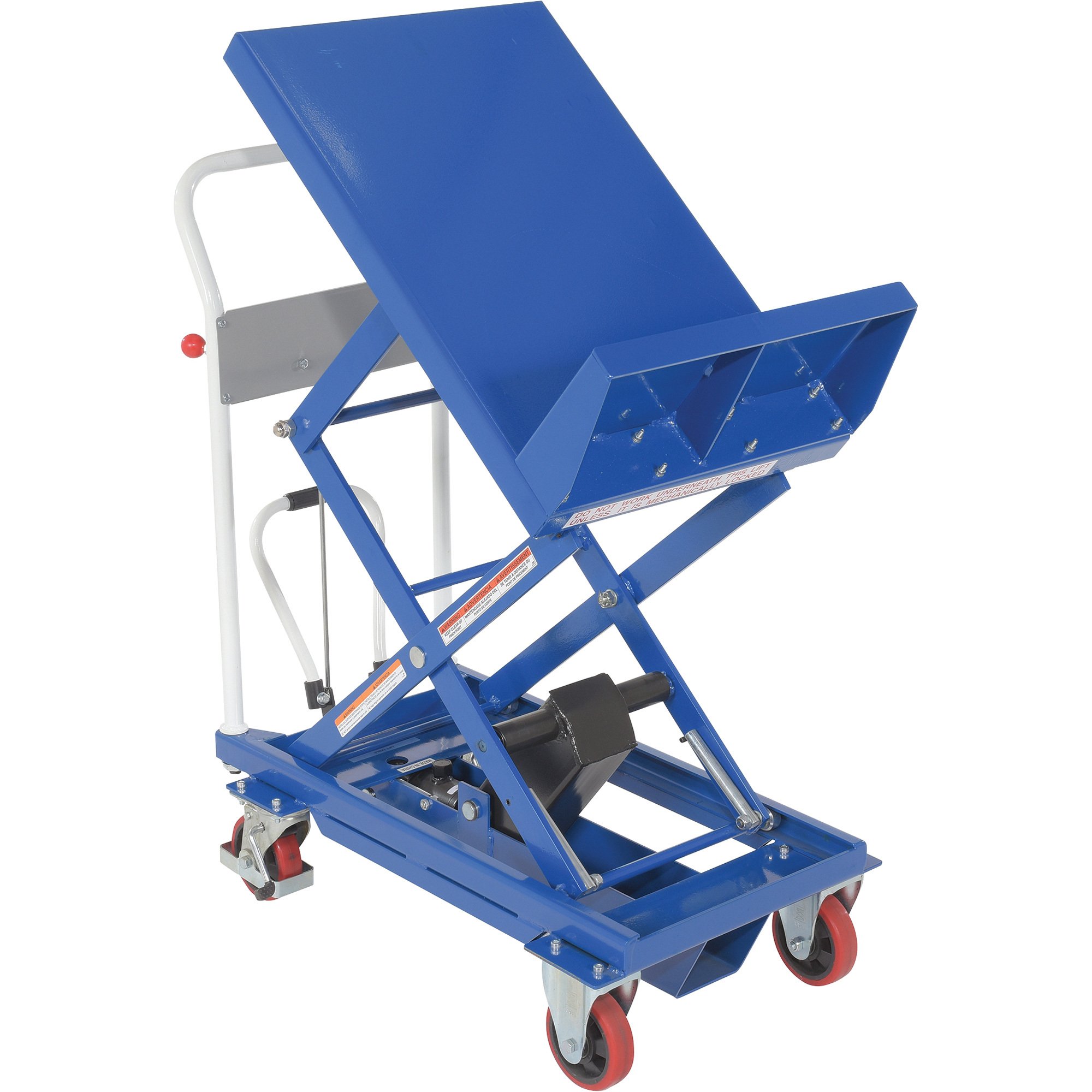 Vestil Lift and Tilt Steel Cart with Sequence Select Northern Tool